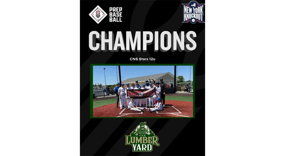 Lumber Yard NY Knockout 12U Champs!