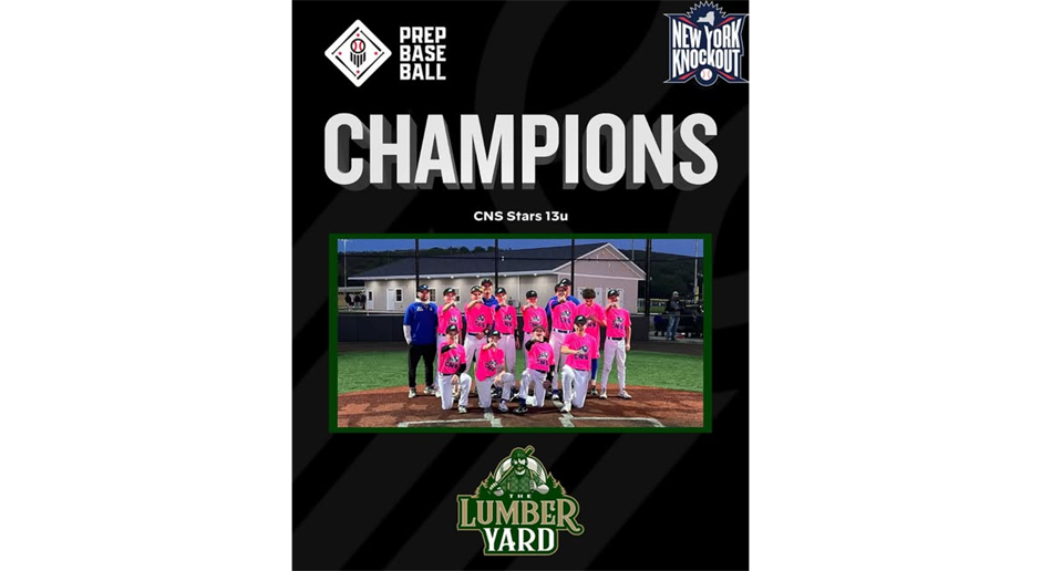 Lumber Yard NY Knockout 13u Champs!