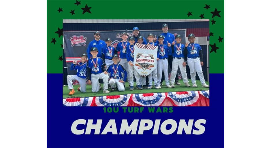 Legends Fields Turf Wars 10u Champs!